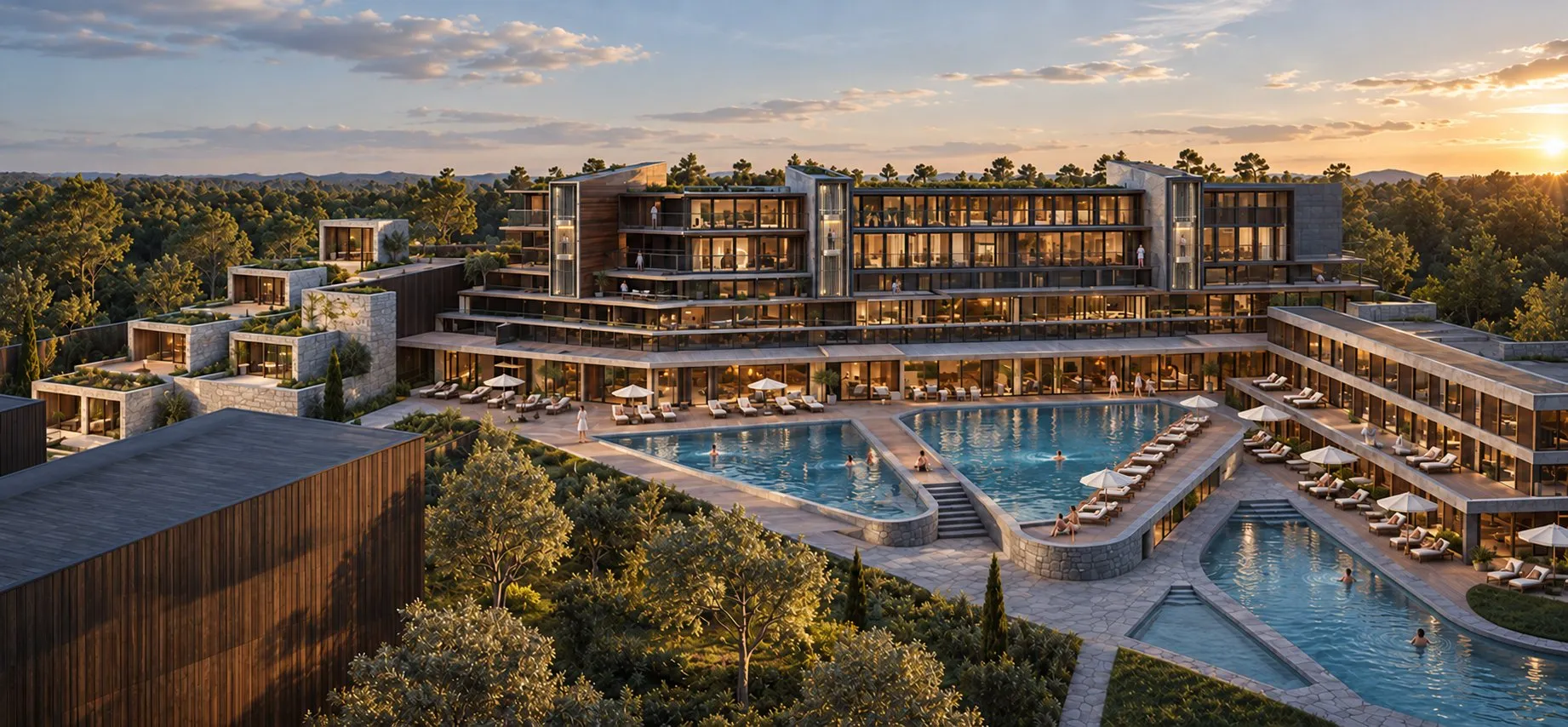 Resort Hotel, Tekirova — render