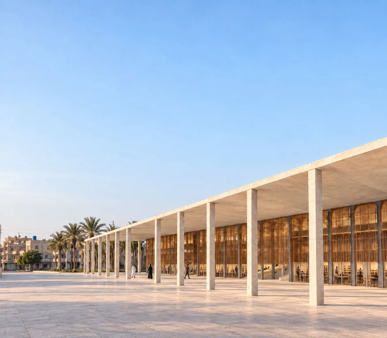 Youth Centre, Baghdad — render